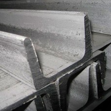 Швеллер нержавеющий г/к с уклоном внутренних граней полок AISI 316L UPN 65 (UNP) 65х42х5,5х7,5 мм DIN 1026-1 / EN 10279